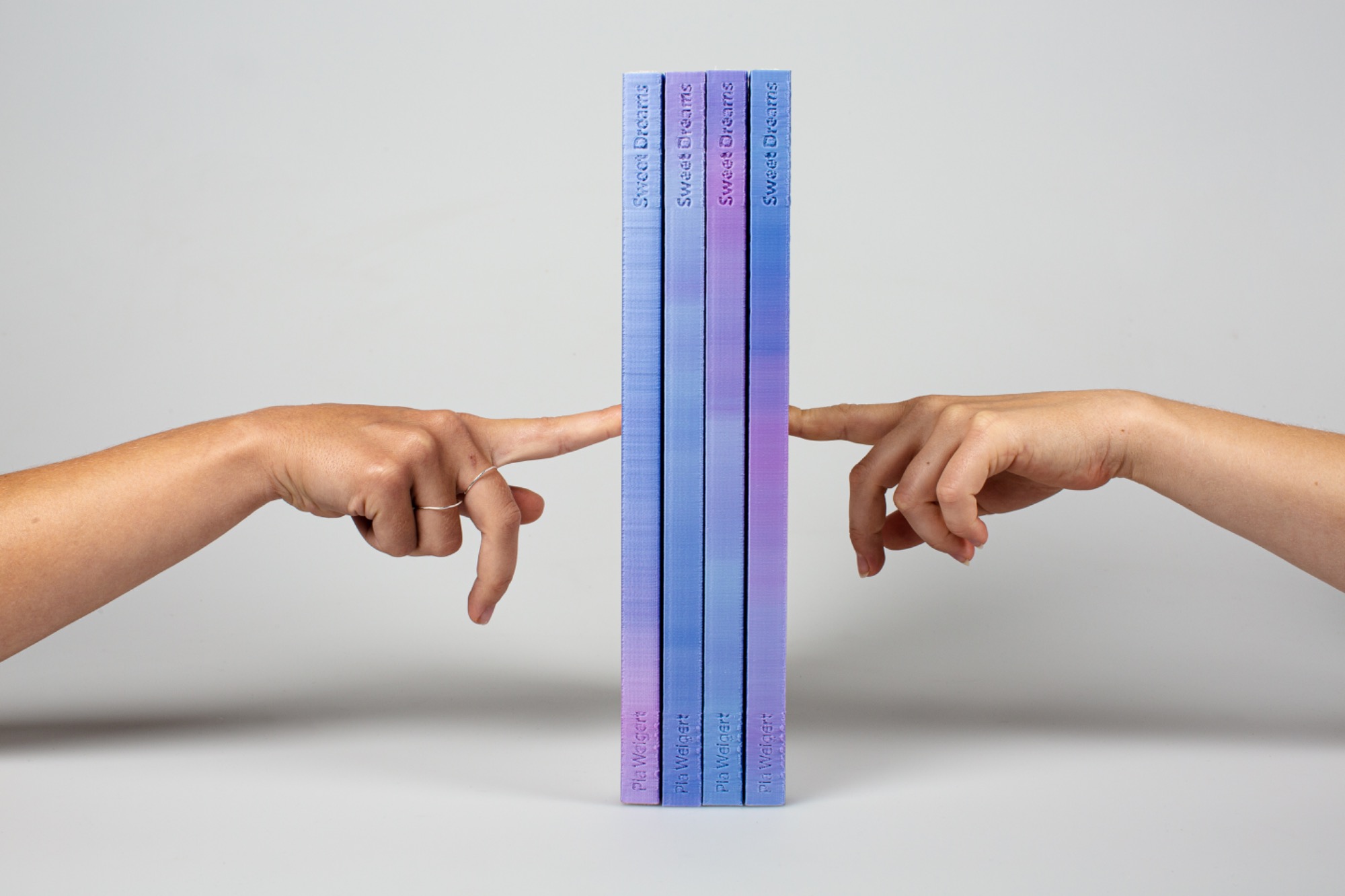 "Sweet Dreams" - Pia Weigert Book Cover 3D-gedruckter Buchrücken